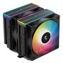 DeepCool AG620 BK ARGB V2 Chipset, Motherboard Air cooler 12 cm Black 1 pc(s)