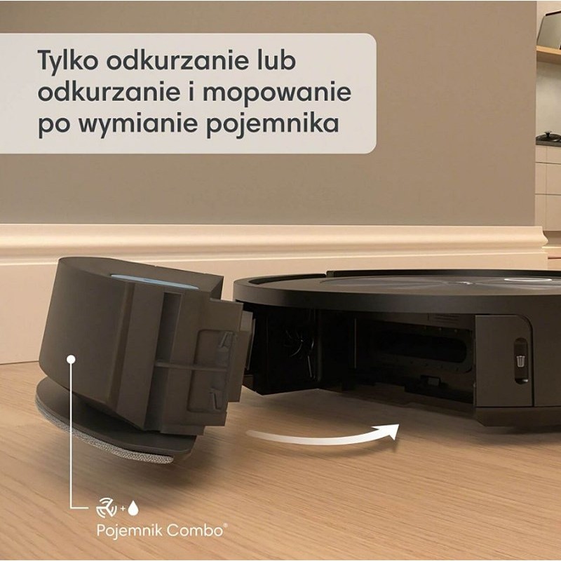 Robot Vacuum Cleaner iRobot Roomba Combo j5 (j517840) Robot Vacuum Cleaner iRobot Roomba Combo j5 (j517840)