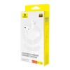 Baseus Encok CZ20 Headset Wired In-ear Calls/Music USB Type-C White