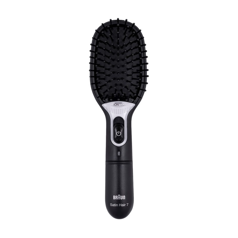 Braun Satin Hair 7 Adult Paddle hairbrush Black 1 pc(s) Braun Satin Hair 7 Adult Paddle hairbrush Black 1 pc(s)