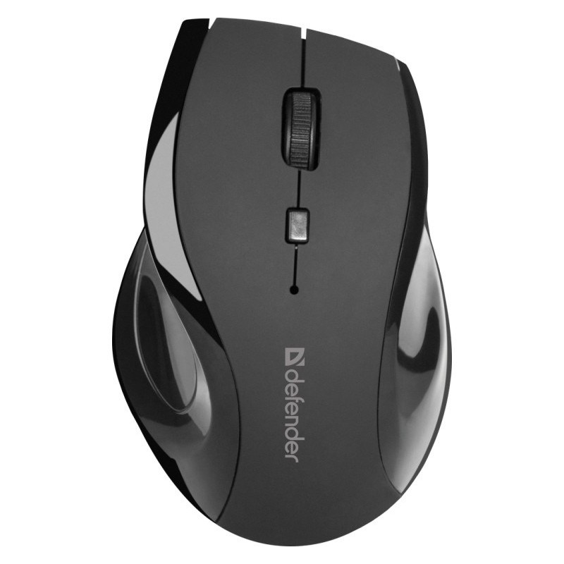 MOUSE DEFENDER ACCURA MM-295 RF BLACK OPTICAL 1600DPI 6P MOUSE DEFENDER ACCURA MM-295 RF BLACK OPTICAL 1600DPI 6P