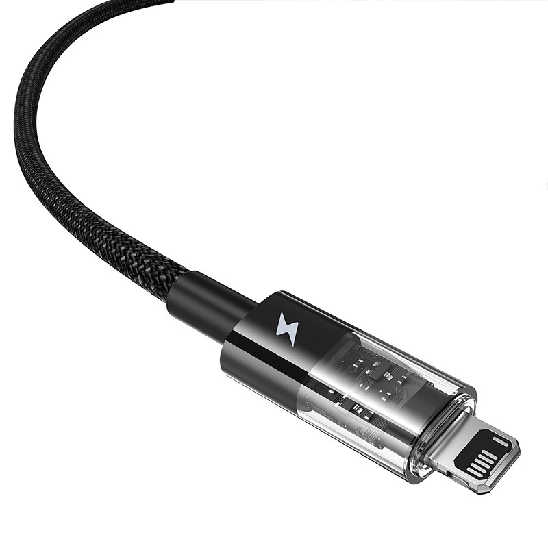 Baseus Gem USB to IP 2.4A fast charging cable 2 m Black Baseus Gem USB to IP 2.4A fast charging cable 2 m Black