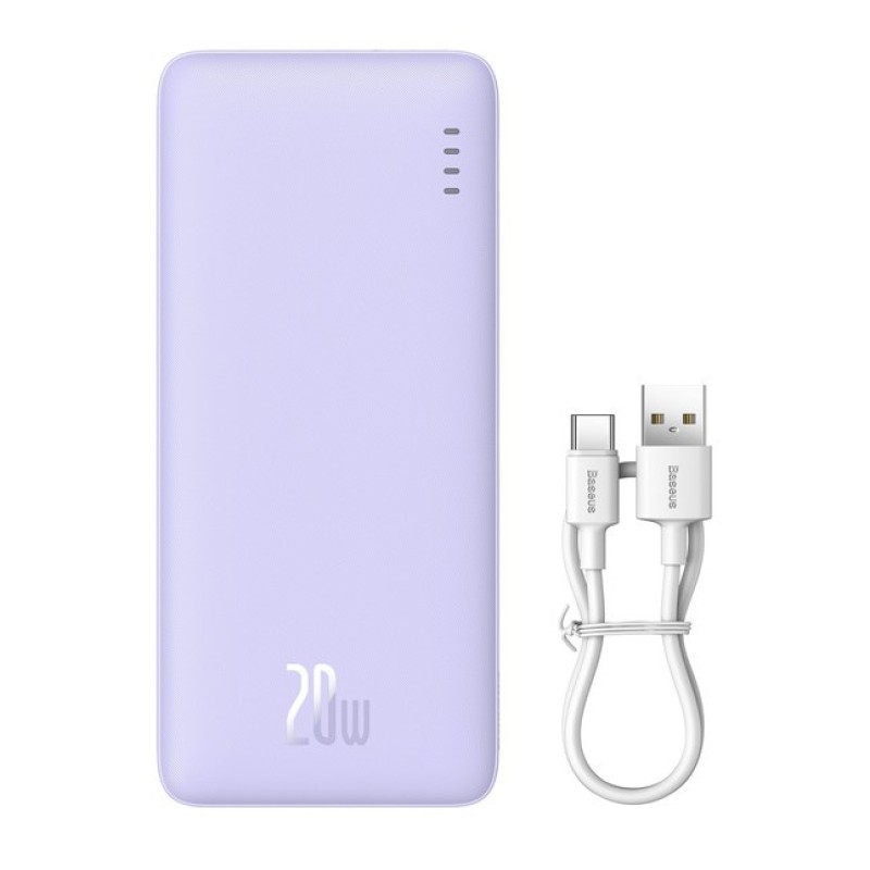 Baseus Airpow PPAP20K Lithium Polymer (LiPo) 20000 mAh Violet Baseus Airpow PPAP20K Lithium Polymer (LiPo) 20000 mAh Violet