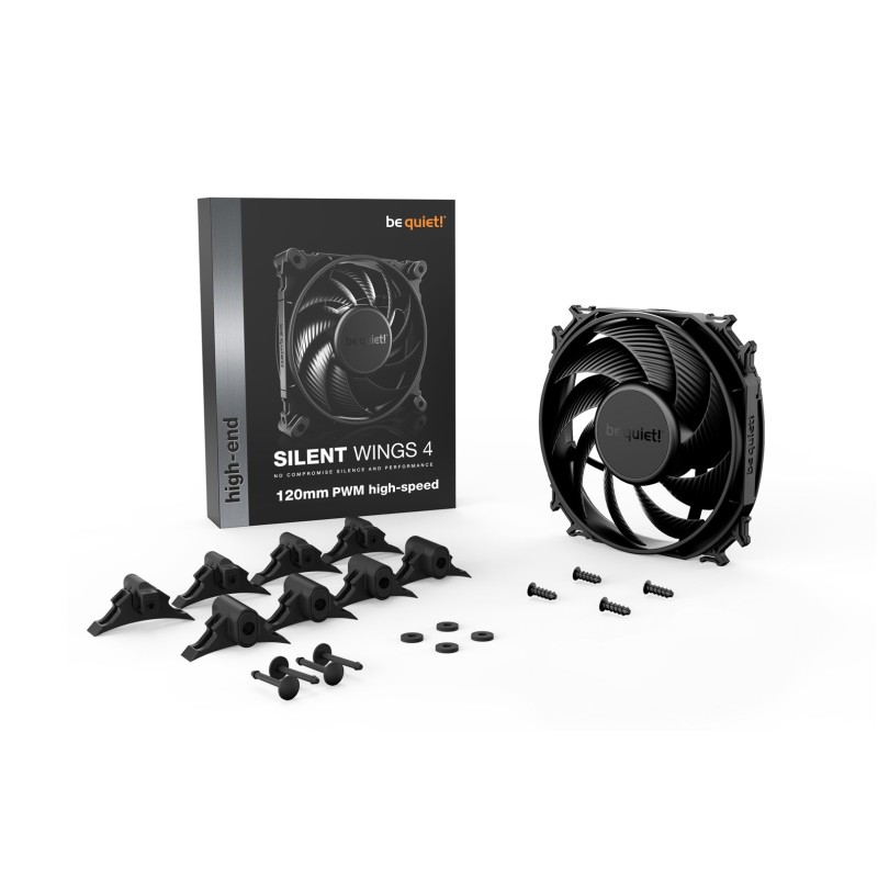 be quiet! SILENT WINGS 4 | 120mm PWM high-speed Computer case Fan 12 cm Black 1 pc(s)