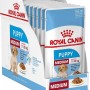 ROYAL CANIN SHN Medium Puppy in sauce  - wet puppy food - 10x140g