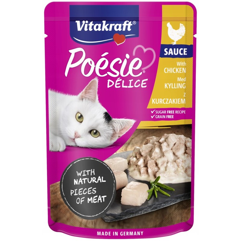 VITAKRAFT POESIE DELICE chicken - wet cat food - 85 g VITAKRAFT POESIE DELICE chicken - wet cat food - 85 g