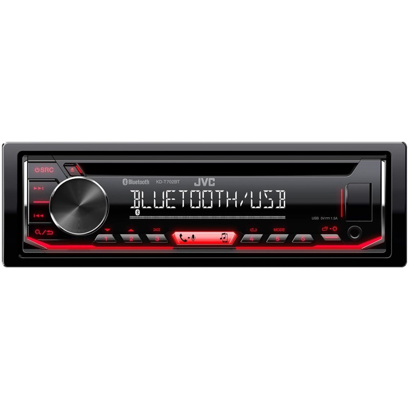 JVC KD-T702BT 1-DIN CD Receiver JVC KD-T702BT 1-DIN CD Receiver