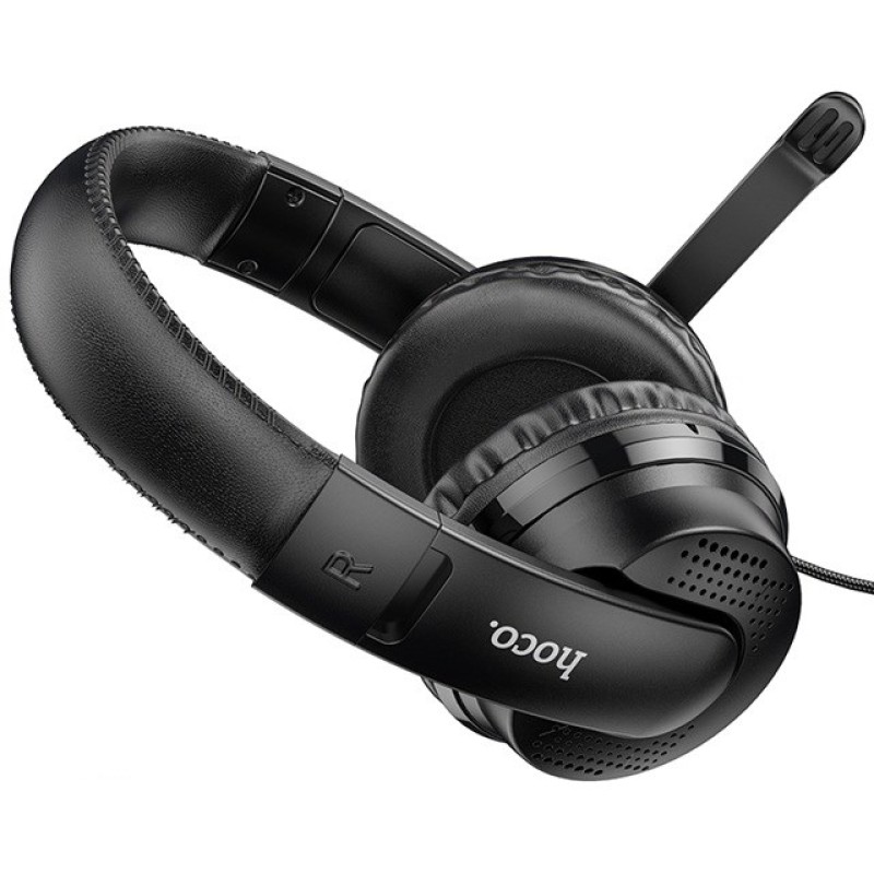 Hoco W103 Magic Tour Gaming Headset Jack Cable 3.5 In-Ear Black Hoco W103 Magic Tour Gaming Headset Jack Cable 3.5 In-Ear Black