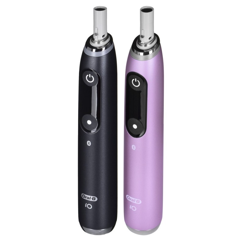 BRAUN ORAL-B ELECTRIC TOOTHBRUSH IO 9N SET DUO BLACK ONYX & ROSE QUARTZ BRAUN ORAL-B ELECTRIC TOOTHBRUSH IO 9N SET DUO BLACK ONYX & ROSE QUARTZ