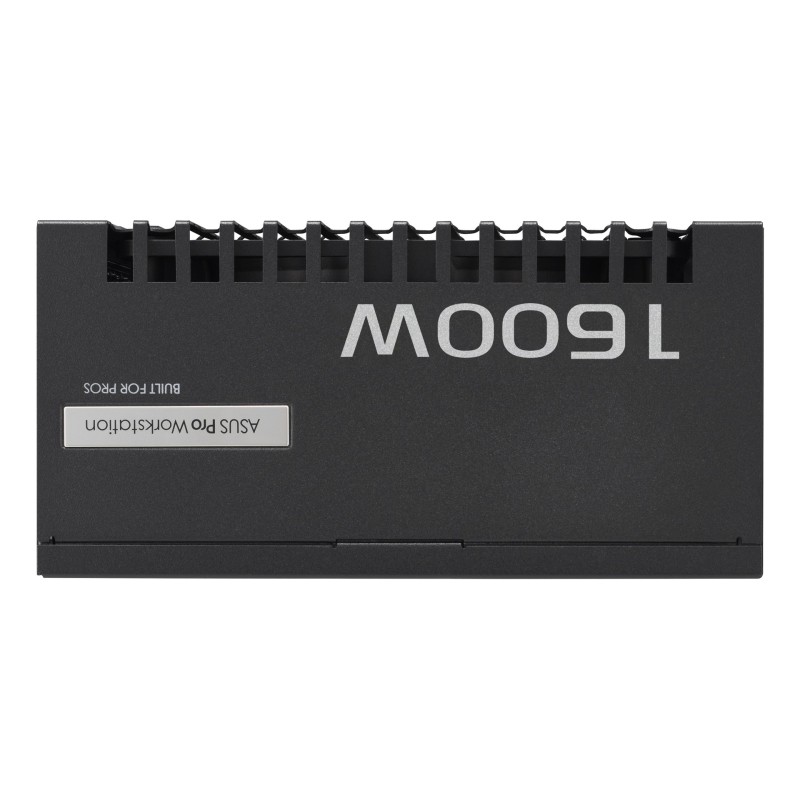 ASUS Pro WS 1600W Platinum power supply unit 20+4 pin ATX ATX Black