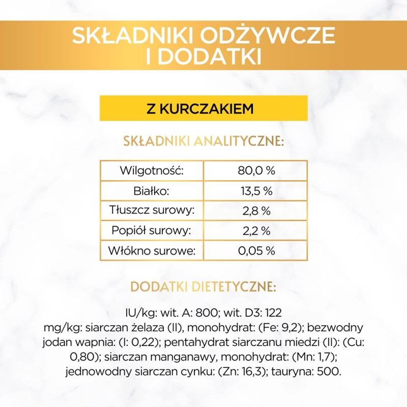 Tuf Tuf kawałki mięsne z rybą dla kota puszka 415g Tuf Tuf kawałki mięsne z rybą dla kota puszka 415g