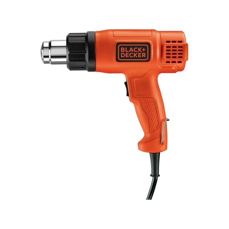 Black & Decker KX1650-QS heat gun 740 l/min 600 °C 1750 W Black, Orange