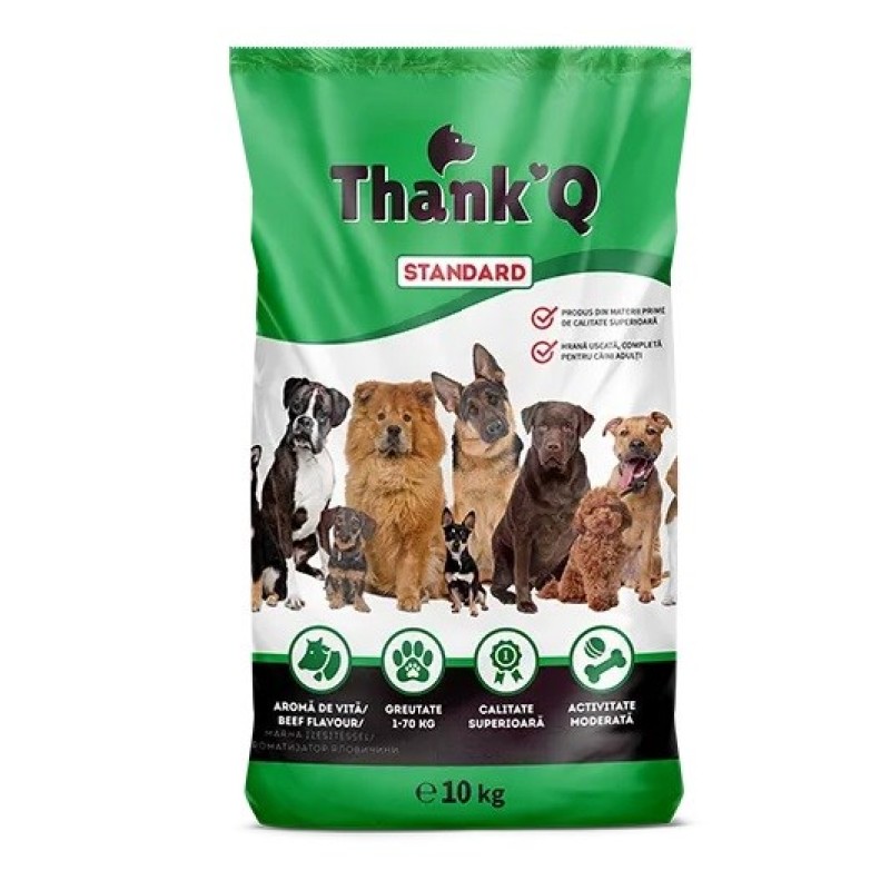 THANK'Q Standard Beef - dry dog food - 10kg