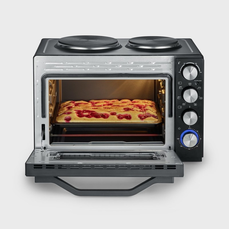 SEVERIN MINI OVEN WITH COOKING PLATES, 30 L TO2074 SEVERIN MINI OVEN WITH COOKING PLATES, 30 L TO2074