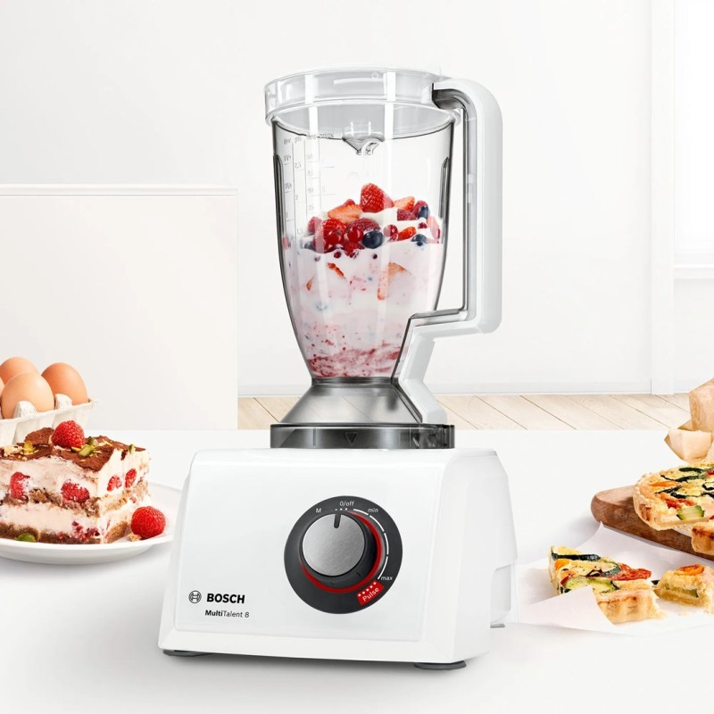 Bosch MC812W501 food processor 1000 W 3.9 L White Built-in scales Bosch MC812W501 food processor 1000 W 3.9 L White Built-in scales