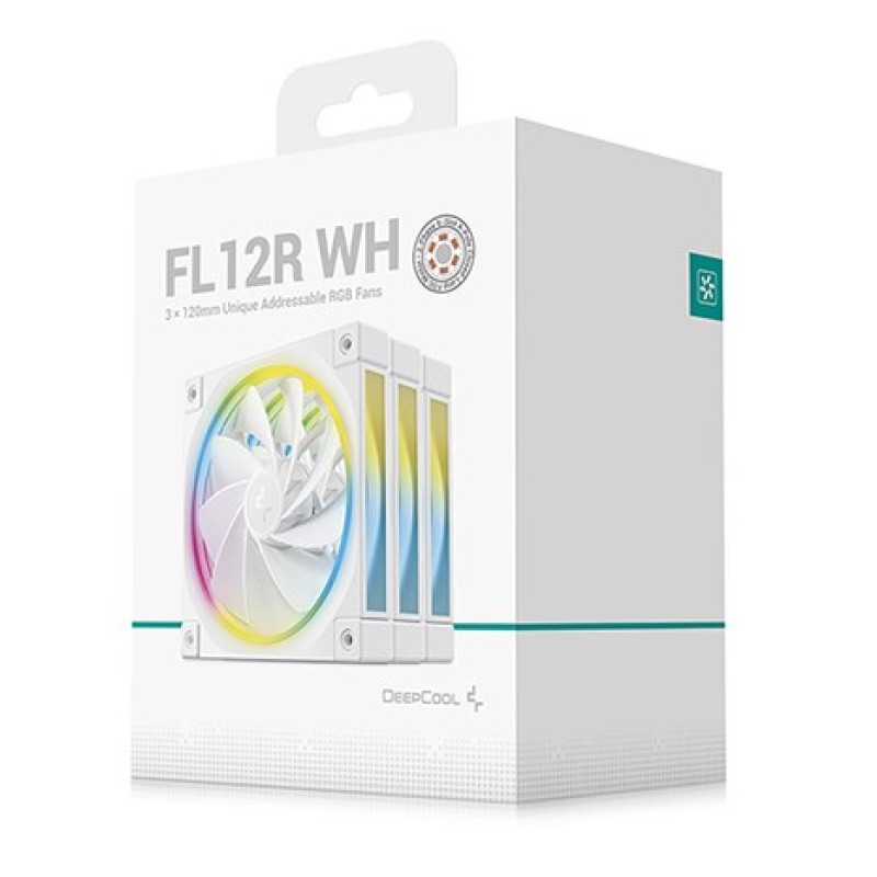 Wentylator DeepCool FL12R WH 3IN1 (R-FL12R-WHAPN3-G) Wentylator DeepCool FL12R WH 3IN1 (R-FL12R-WHAPN3-G)