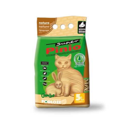 Certech Cat Litter Super Pinio Natural 5 l - Wooden Cat Litter Certech Cat Litter Super Pinio Natural 5 l - Wooden Cat Litter