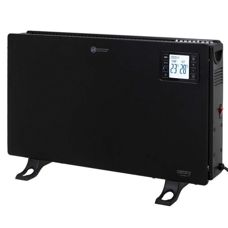 Camry | Convection Fan Heater with Remote Control | CR 7739 | Convection Heater | 2000 W | Number of power levels 3 | Suitable for rooms up to m2 | White Camry | Convection Fan Heater with Remote Control | CR 7739 | Convection Heater | 2000 W | Number of power levels 3 | Suitable for rooms up to m2 | White