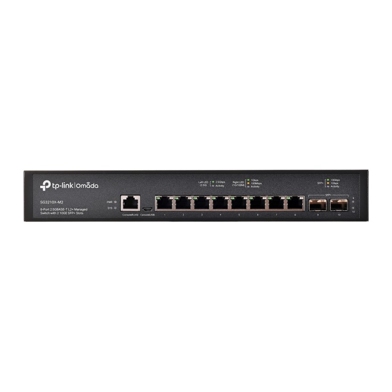 TP-Link Omada 8-Port 2.5G L2+ Managed Switch TP-Link Omada 8-Port 2.5G L2+ Managed Switch