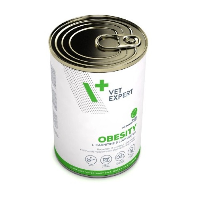 VET EXPERT Veterinary Diet Obesity Dog - wet food for dogs - 400g VET EXPERT Veterinary Diet Obesity Dog - wet food for dogs - 400g