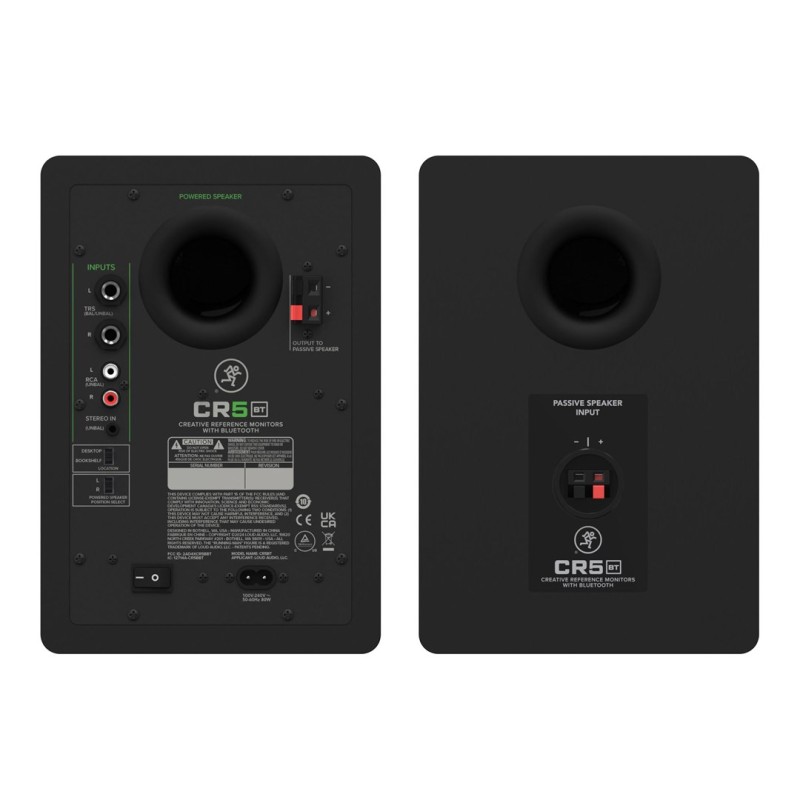 Mackie CR5 BT - active monitors with Bluetooth