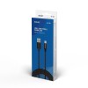 Savio CL-129 USB cable 2 m USB 2.0 USB A USB C Black Savio CL-129 USB cable 2 m USB 2.0 USB A USB C Black