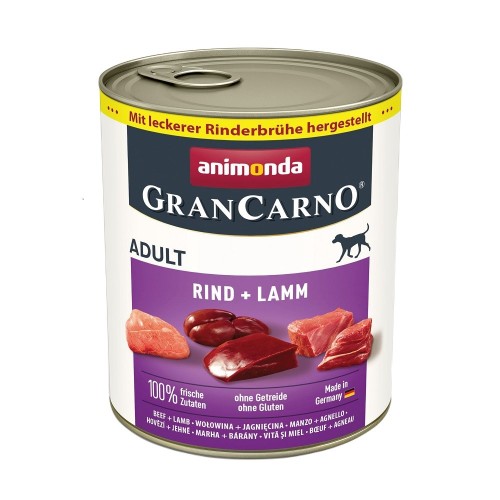 ANIMONDA GranCarno Original Adult Beef with lamb - wet dog food - 800 g ANIMONDA GranCarno Original Adult Beef with lamb - wet dog food - 800 g