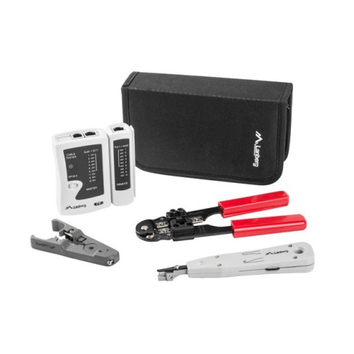 Lanberg LAN networking tool set NT-0301 Lanberg LAN networking tool set NT-0301