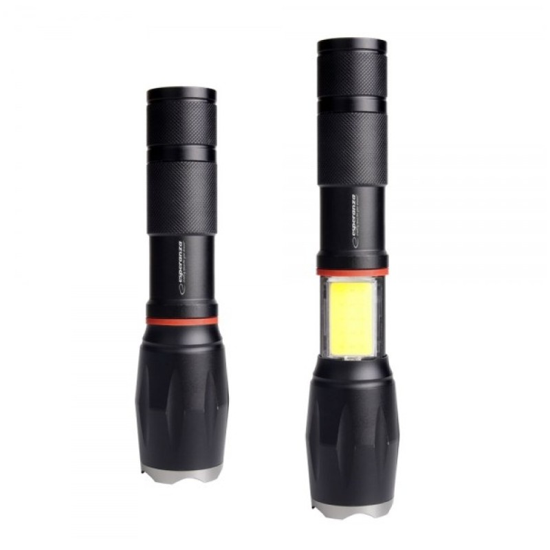 Esperanza EOT070 Flashlight Black, LED Flashlight