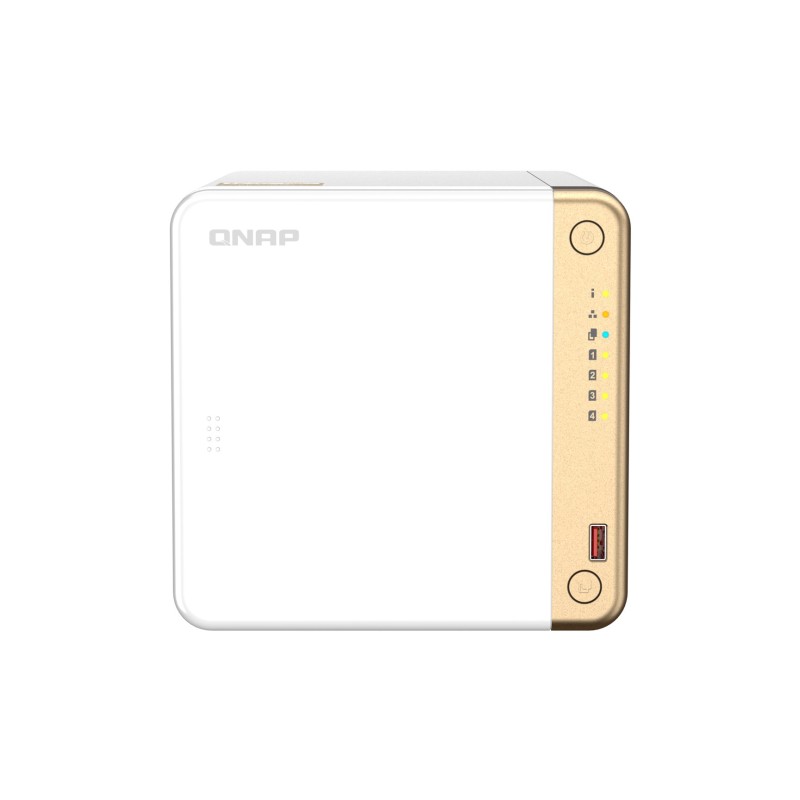 QNAP TS-462-4G NAS/storage server Tower Ethernet LAN White N4505 QNAP TS-462-4G NAS/storage server Tower Ethernet LAN White N4505