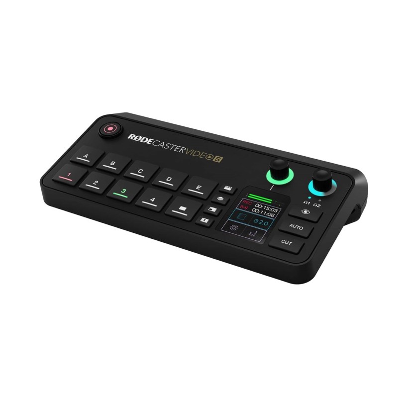 RØDECaster Video S - video and audio production console, black RØDECaster Video S - video and audio production console, black