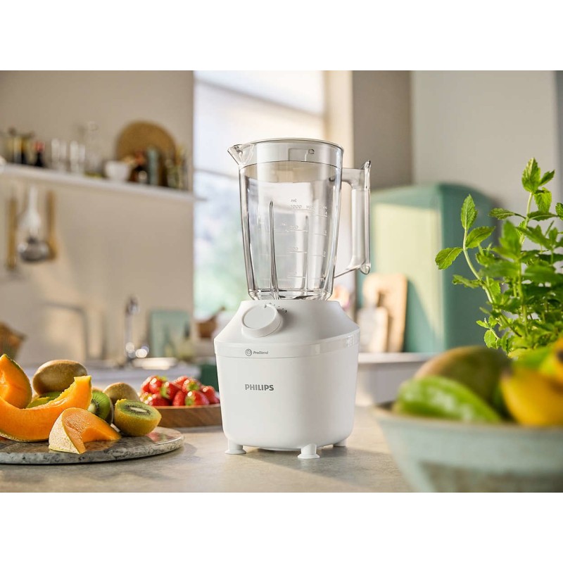 Philips 3000 series HR2041/00 blender 1.9 L Tabletop blender 450 W White Philips 3000 series HR2041/00 blender 1.9 L Tabletop blender 450 W White