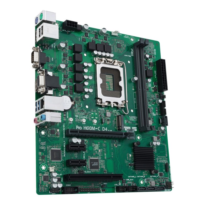 ASUS PRO H610M-C D4-CSM Intel H610 LGA 1700 micro ATX ASUS PRO H610M-C D4-CSM Intel H610 LGA 1700 micro ATX