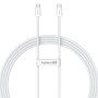 Baseus Superior USB C to USB C data cable 2 m 30 W White