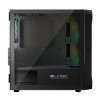 Logic PORTOS ARGB MINI USB 3.0 Case Black