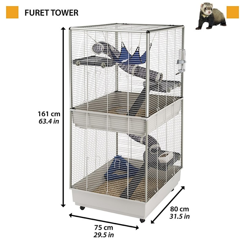 ZOLUX Klatka EHOP 120 cm, kol. różowy ZOLUX Klatka EHOP 120 cm, kol. różowy