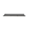 LANBERG PATCH PANEL 24 PORT 0.5U CAT.6 UTP GRAY LANBERG PATCH PANEL 24 PORT 0.5U CAT.6 UTP GRAY