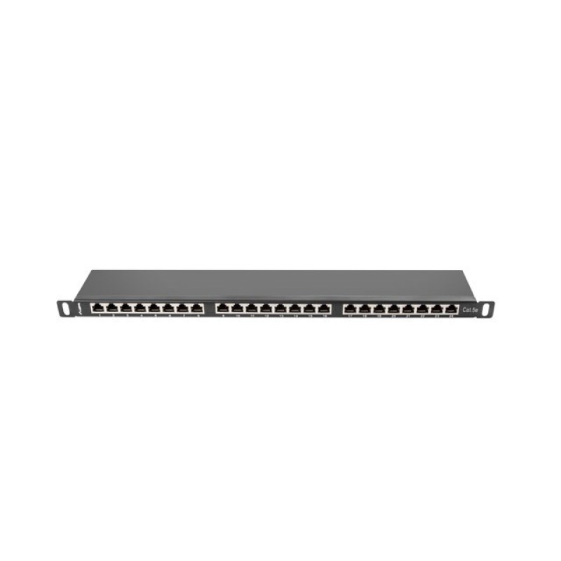 LANBERG PATCH PANEL 24 PORT 0.5U CAT.6 UTP GRAY LANBERG PATCH PANEL 24 PORT 0.5U CAT.6 UTP GRAY