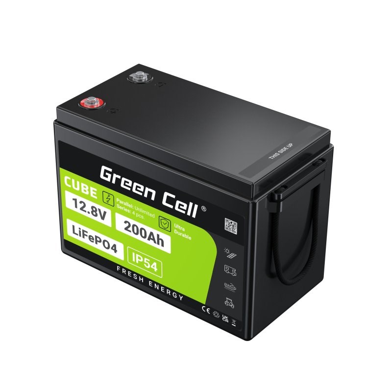 Green Cell LFPGC12V200AH UPS battery Lithium Iron Phosphate (LiFePO4) 12.8 V 200 Ah