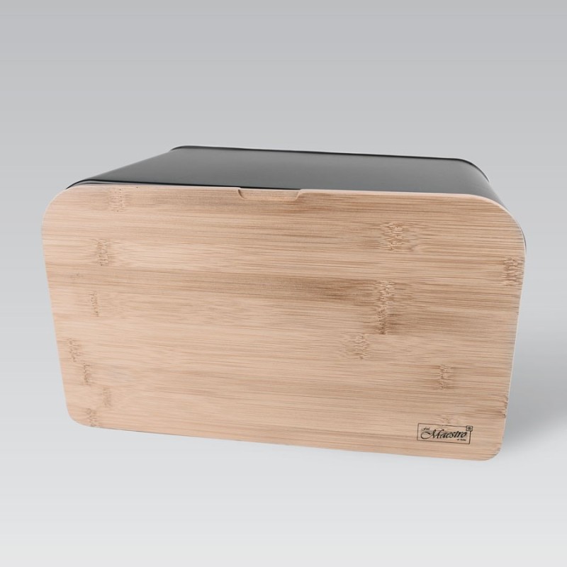 Maestro breadbox black MR-1676 Maestro breadbox black MR-1676