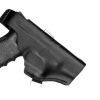 Leather holster for Glock 19 pistol