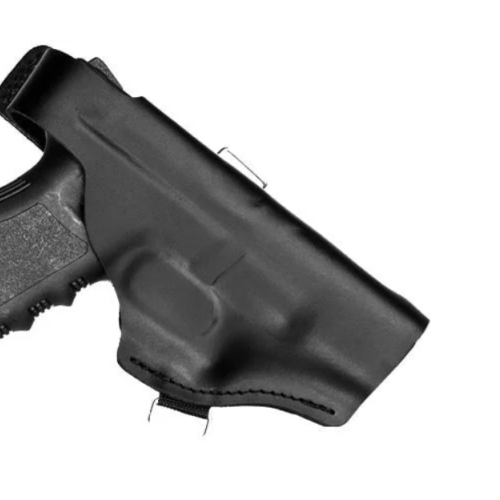 Leather holster for Glock 19 pistol Leather holster for Glock 19 pistol