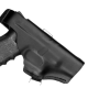 Leather holster for Glock 19 pistol