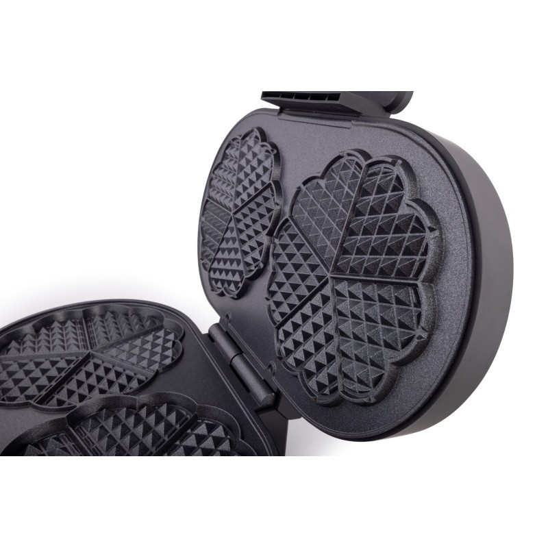 Waffle maker GORENJE WM1200B black, 1200 W