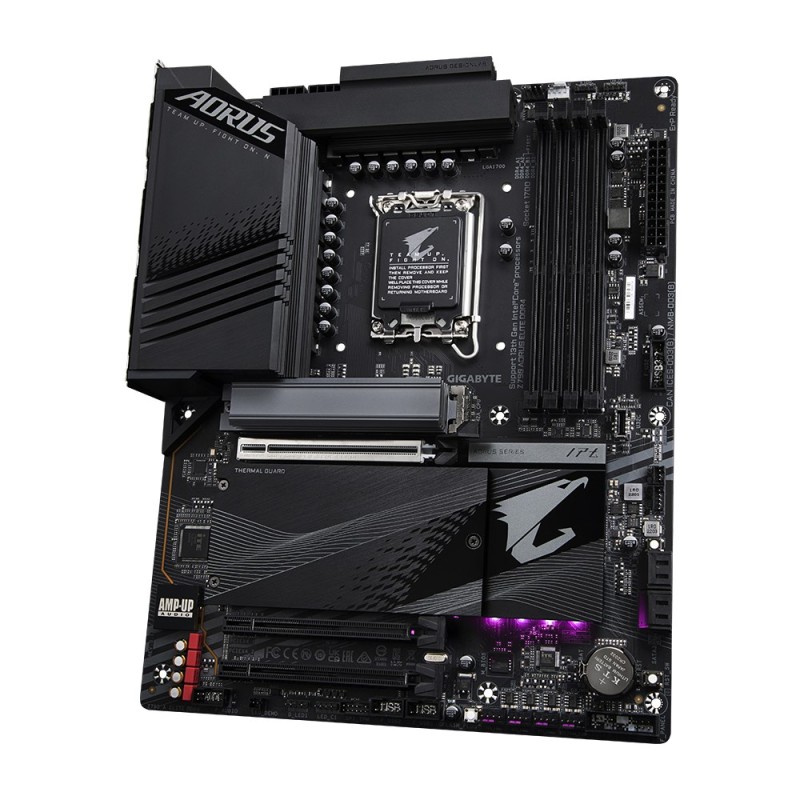 GIGABYTE Z790 AORUS ELITE DDR4 Motherboard - Supports Intel Core 14th Gen CPUs, 16*+1+2 Phases Digital VRM, up to 5333MHz DDR4 (OC), 4xPCIe 4.0 M.2, 2.5GbE LAN, USB 3.2 Gen 2 GIGABYTE Z790 AORUS ELITE DDR4 Motherboard - Supports Intel Core 14th Gen CPUs, 16*+1+2 Phases Digital VRM, up to 5333MHz DDR4 (OC), 4xPCIe 4.0 M.2, 2.5GbE LAN, USB 3.2 Gen 2