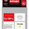 Activejet ACC-581YNX ink (replacement for Canon CLI-581XLY; Supreme; 11,70 ml; yellow)
