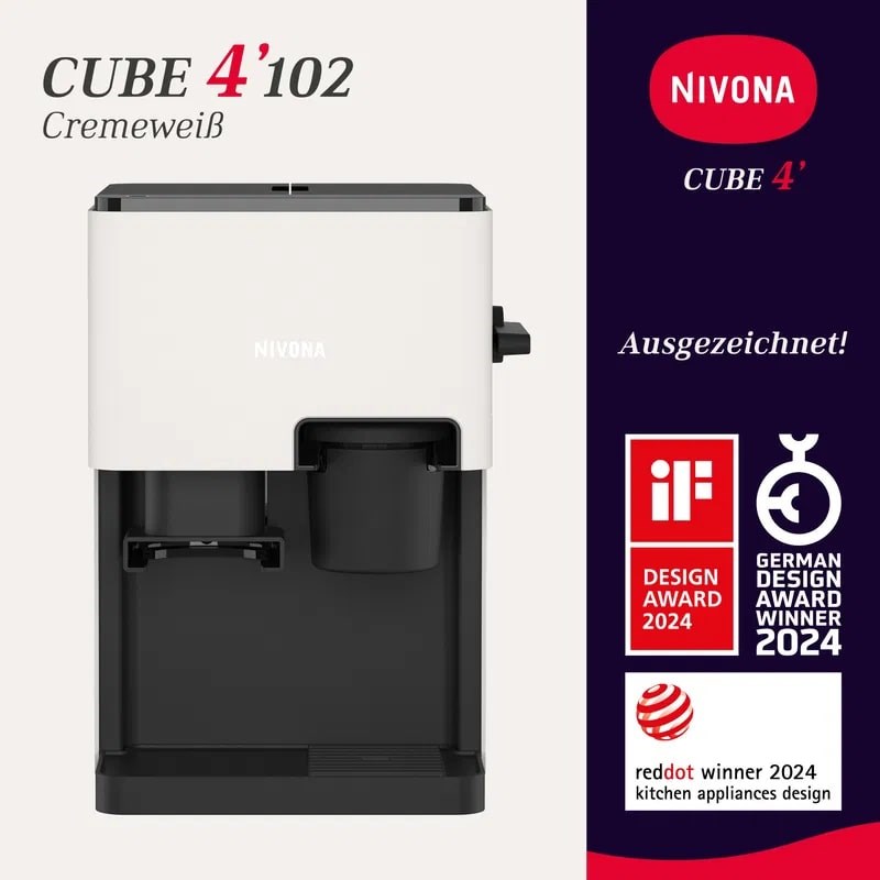 Nivona CUBE 4102 Semi-auto Espresso machine 1.4 L