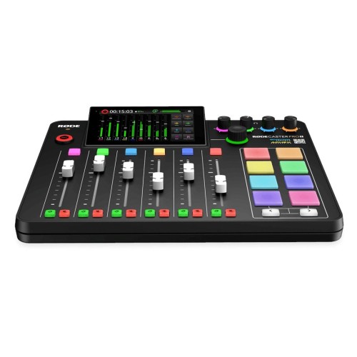 RØDECaster Pro II Podcast production studio Music production station Black RØDECaster Pro II Podcast production studio Music production station Black