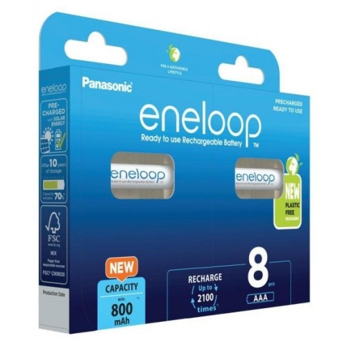 PANASONIC ENELOOP AAA 800 mAh 8 szt PANASONIC ENELOOP AAA 800 mAh 8 szt