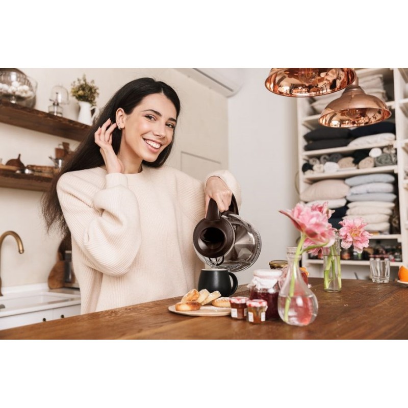 ELDOM C510C Lumi electric kettle 1.7 L 2200 W Black ELDOM C510C Lumi electric kettle 1.7 L 2200 W Black